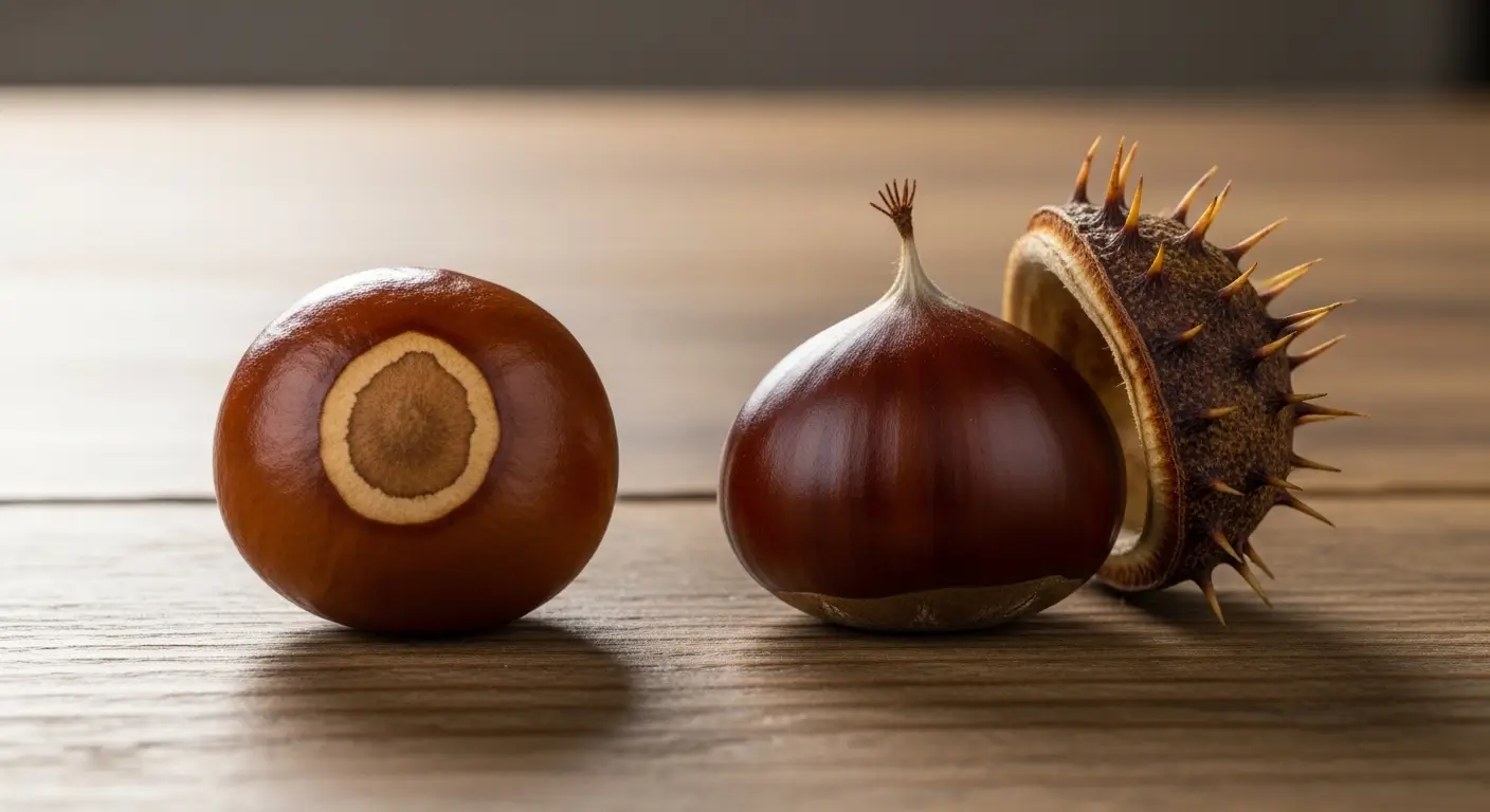 difference between buckeye and chestnut