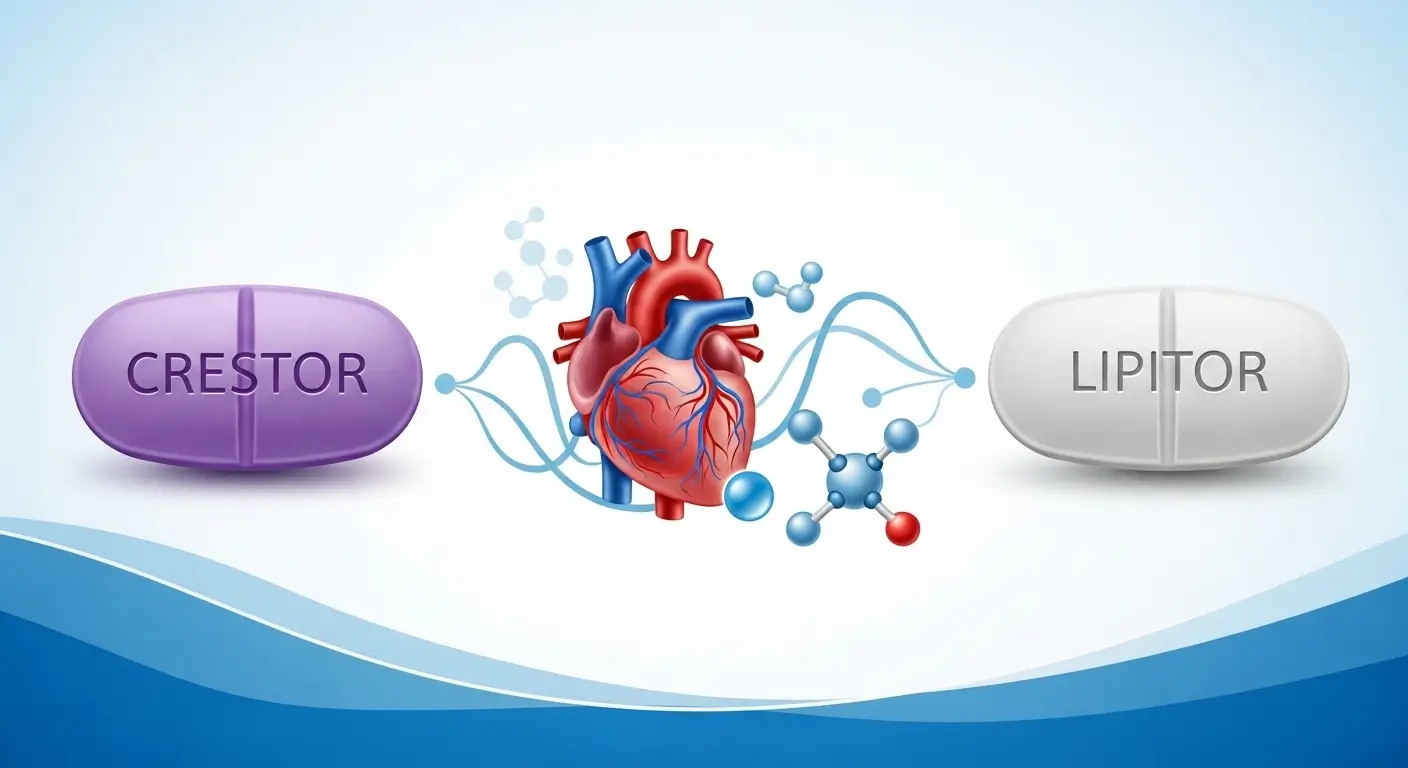 difference between crestor and lipitor