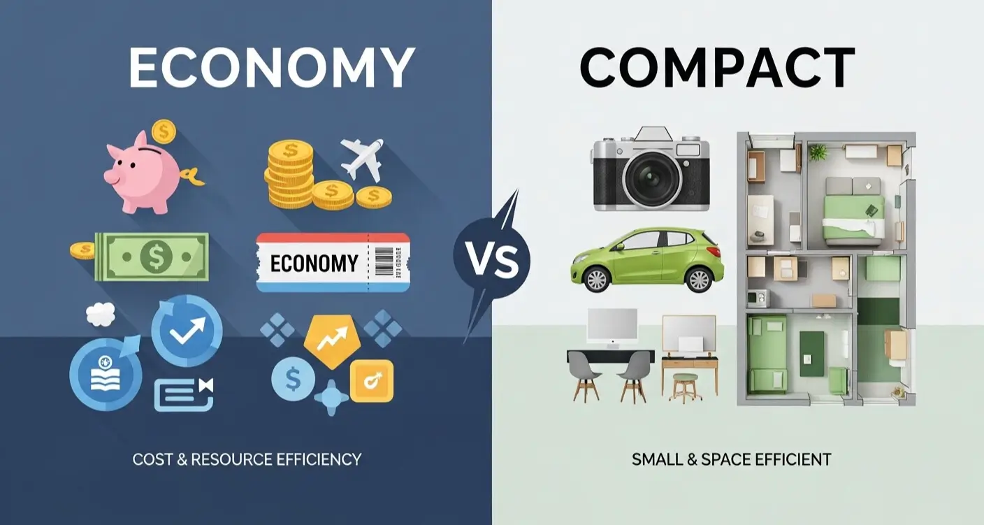difference between economy and compact