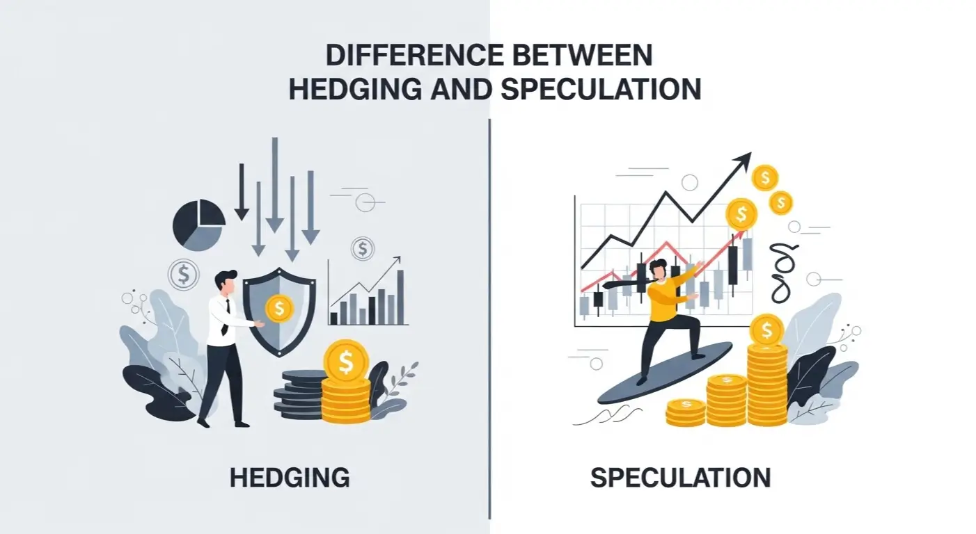 difference between hedging and speculation
