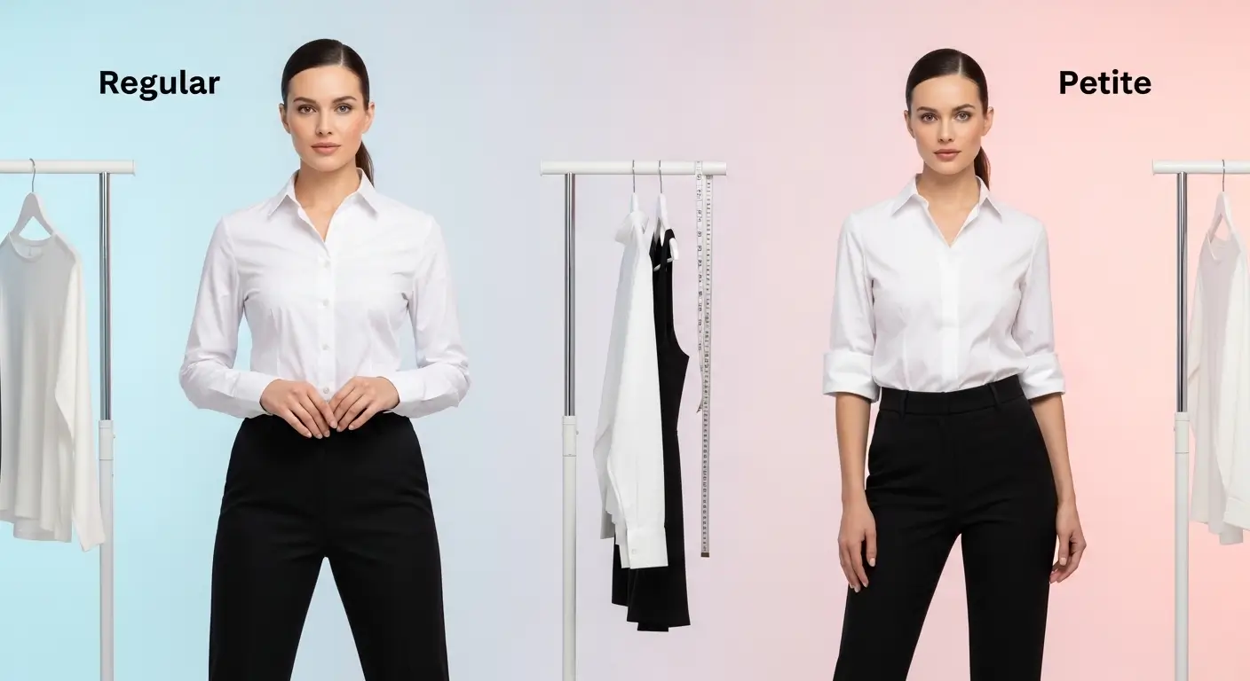 difference between regular and petite