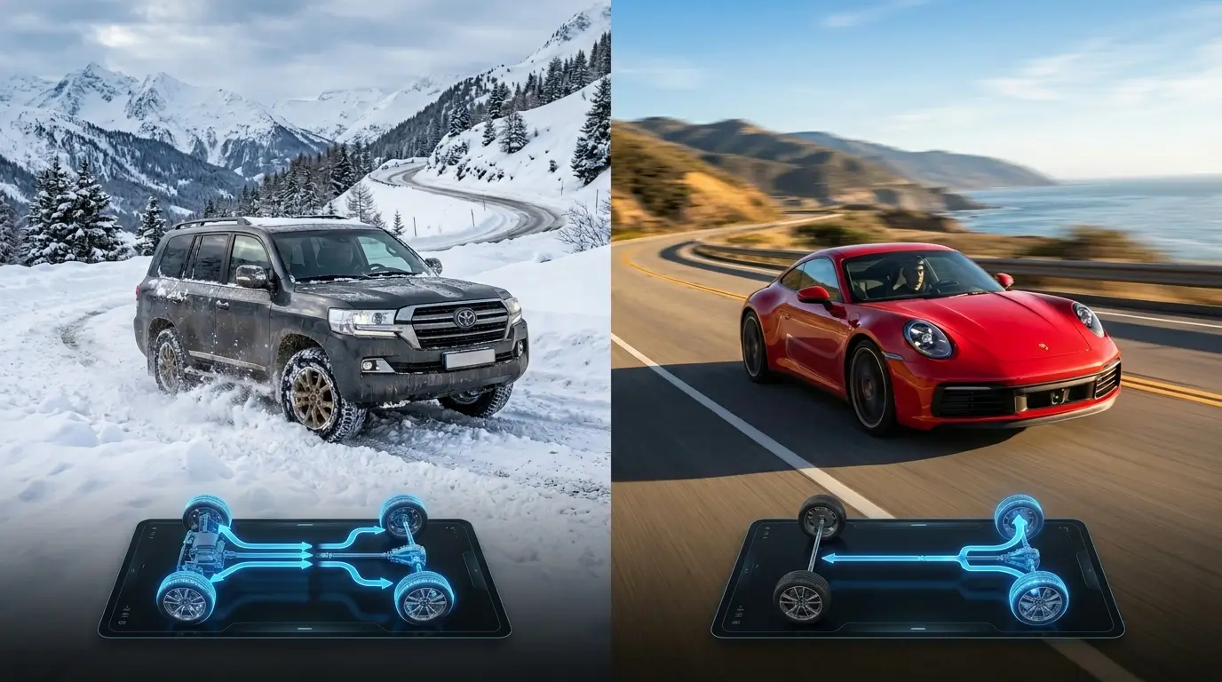 difference between awd and rwd