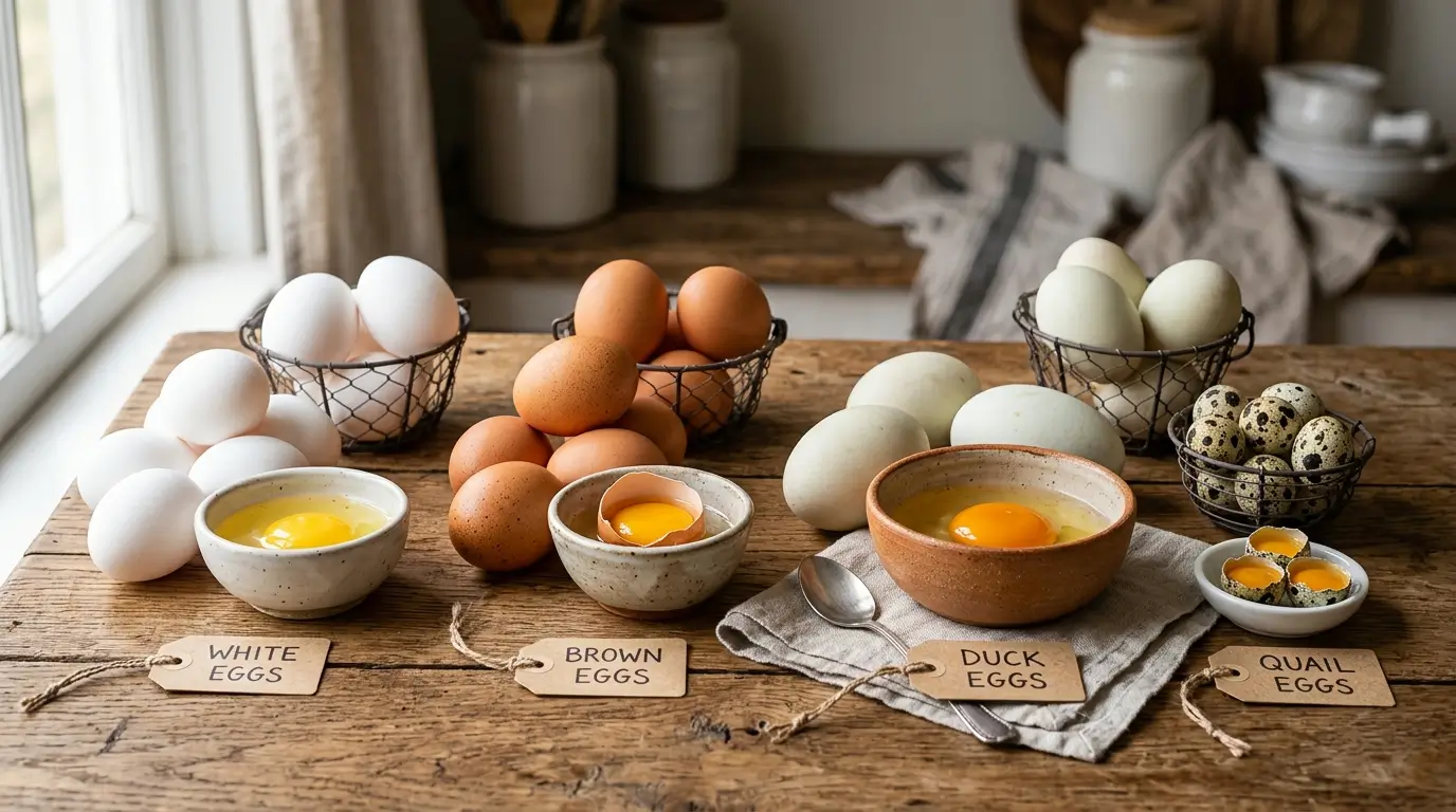 difference between eggs