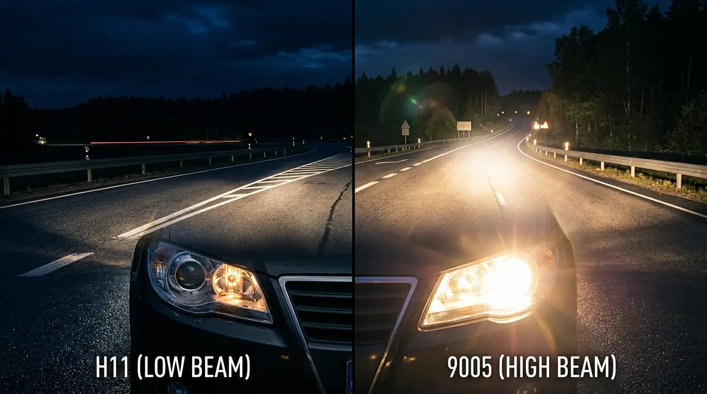 difference between h11 and 9005