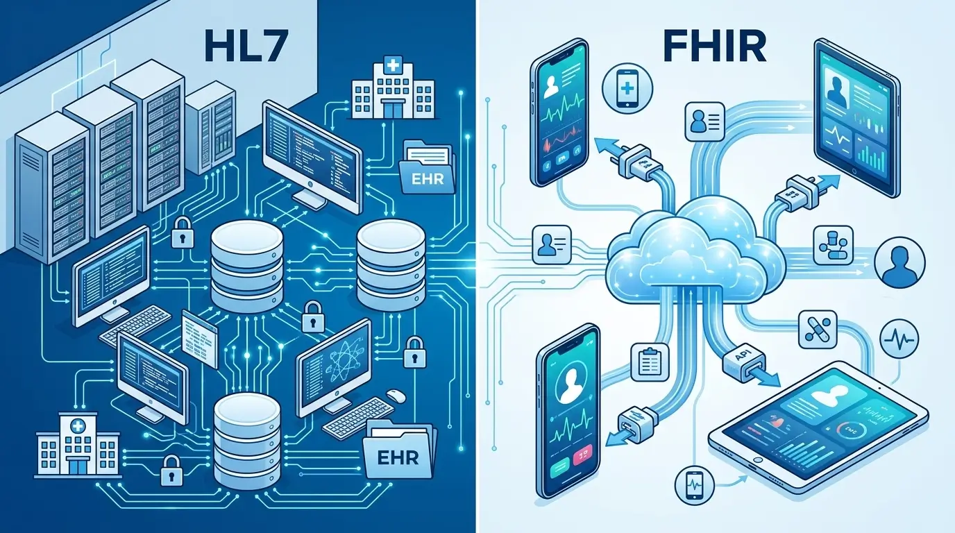 difference between hl7 and fhir
