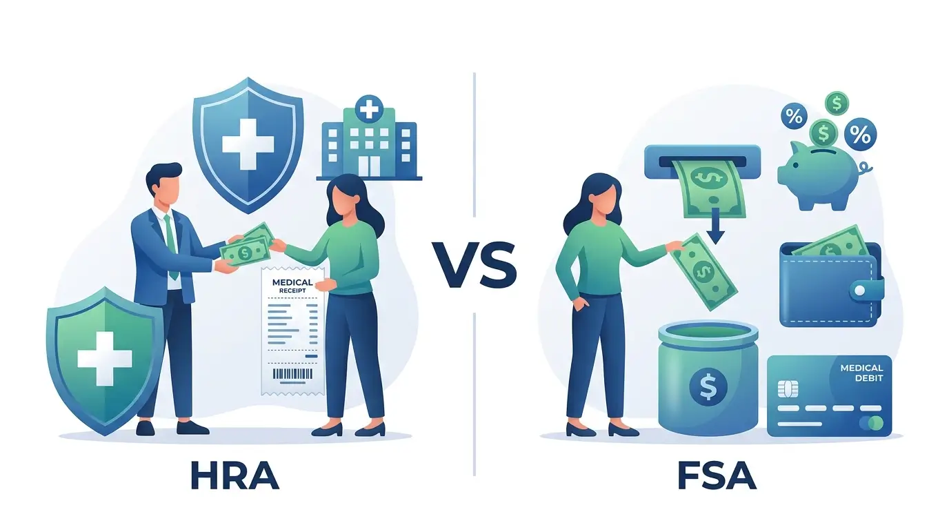 difference between hra and fsa