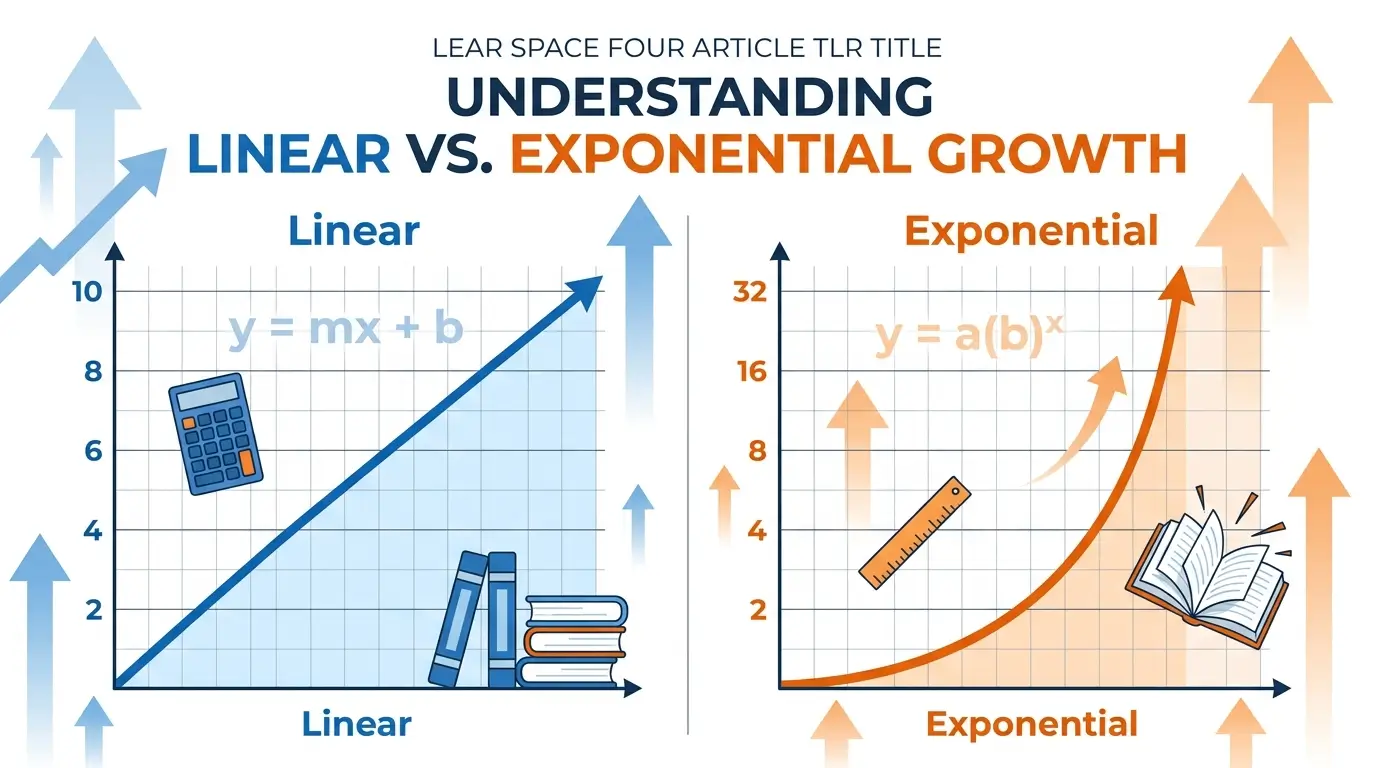 difference between linear and exponential