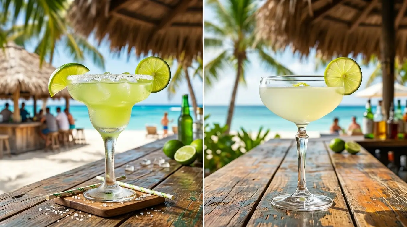 difference between margarita and daiquiri