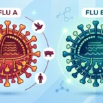 difference between flu a and b